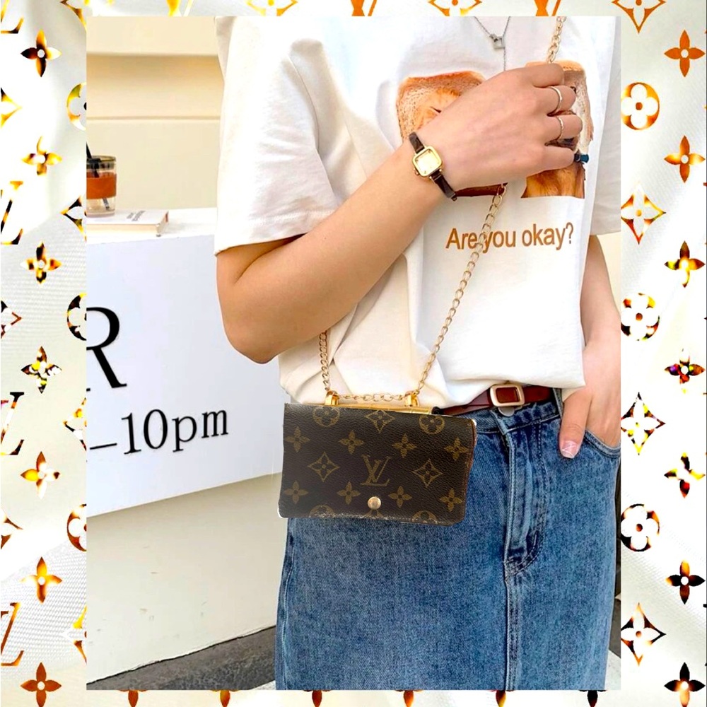 Louis Vuitton Monogram Porte Monnaie Billets Tresor Bifold Wallet